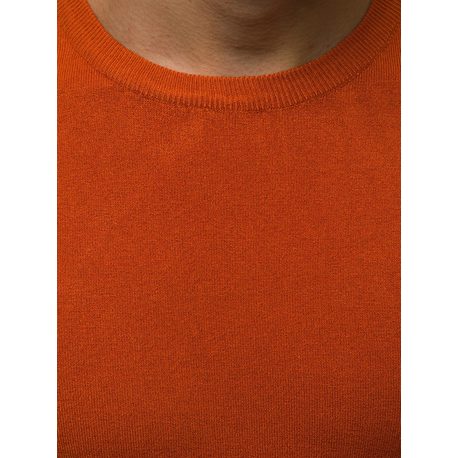 Kényelmes karamell színű pulóver TMK/YY01/8