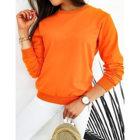 Modern narancs színű női pulóver Cardio
