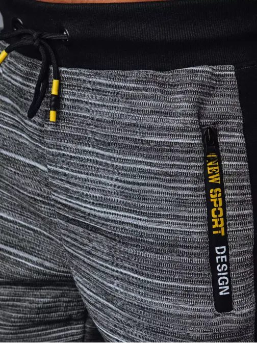 Sötét szürke melegítő nadrág