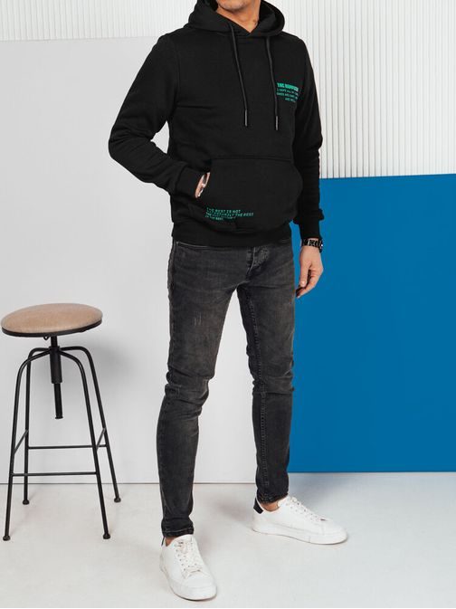 Vonzó fekete pulóver leírással