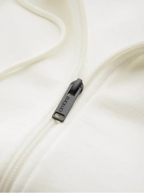 Pamut pulóver férfiaknak krém v5 om-ssbz-0160