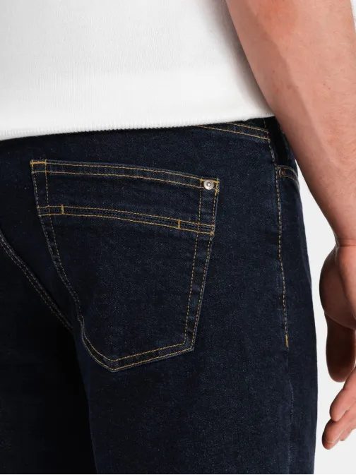 Férfi farmernadrág sötétkék v1 om-srds-0134