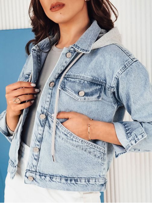 Egyedi kék női farmer dzseki  Gastim