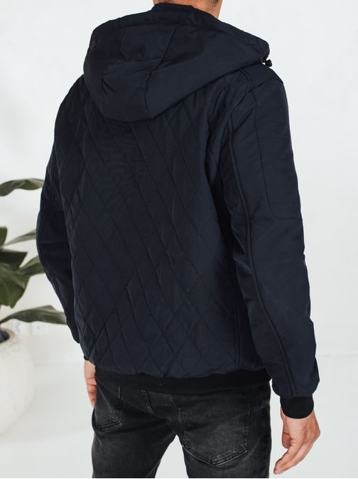 Divatos steppelt férfi dzseki az átmeneti időszak kék színére