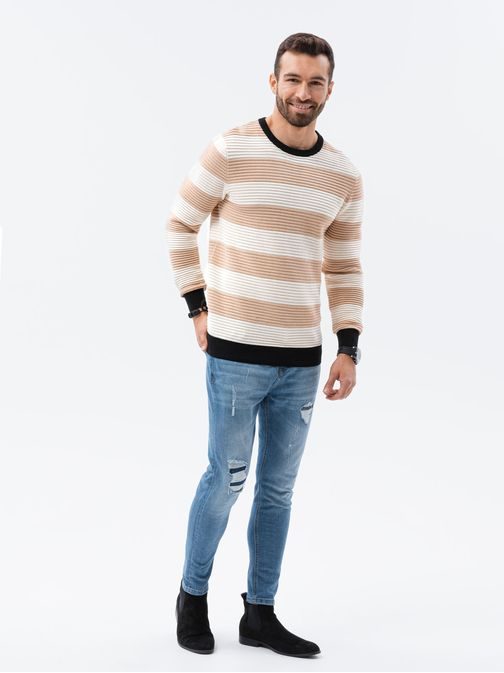 Bézs színű pulóver  E189