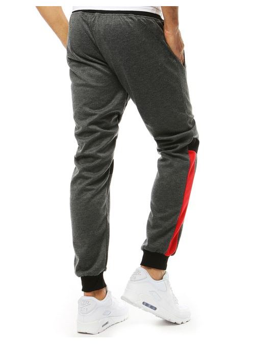 Trendi antracit szürke melegítő nadrág