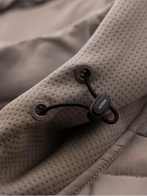 Modern szürke férfi átmeneti kabát V3 JANP-160