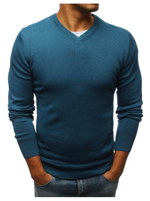 Tenger kék pulóver