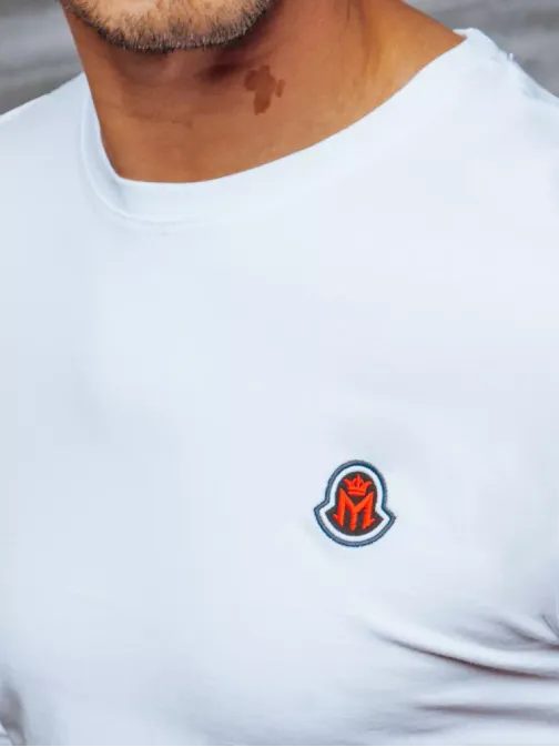 Modern fehér hosszú ujjú póló