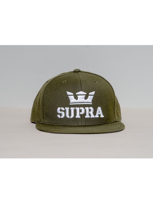 Khaki zöld siltes sapka Supra Above