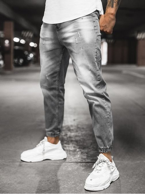 Szürke modern jogger nadrág  DP/743Z