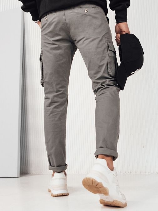 Modern zsebes szürke jpgger nadrág joggery