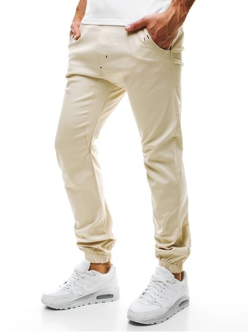 Kényelmes buggyos bézs színű nadrág Athletic 449