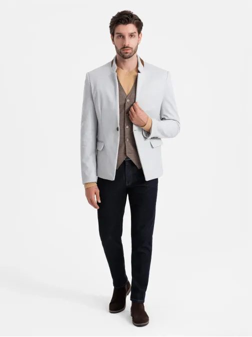 Modern zakó álló gallérral   V4 BLZB-0131