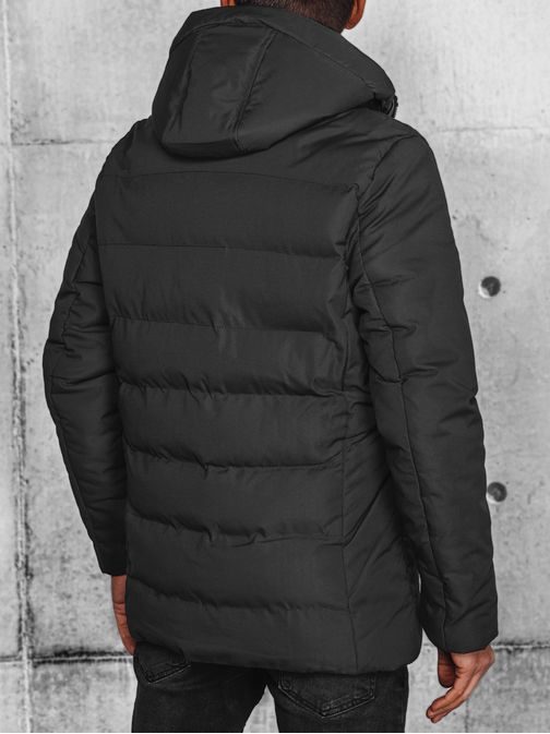 Eredeti grafit szürke téli kapucnis dzseki