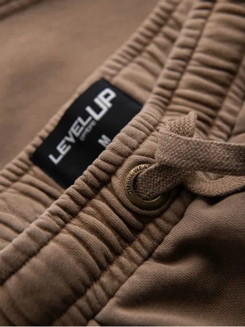 Basic barna férfi rövidnadrág V2 SRWS-0122