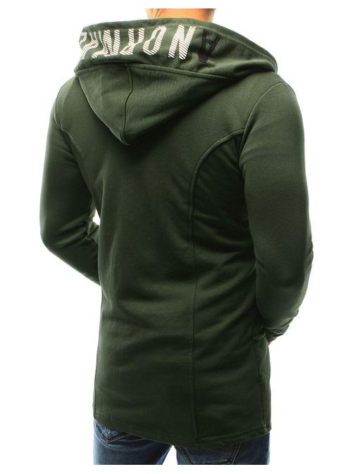 Kényelmes zöld kardigán