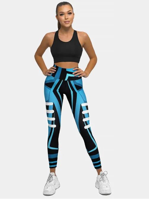 Eredeti égszínkék női leggings O/D0010Z