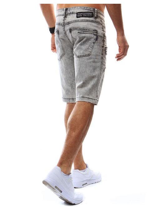 Szürke rövid farmernadrág