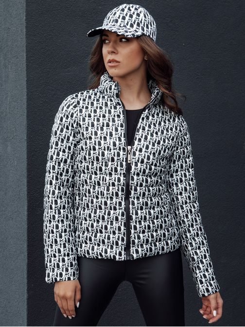 Csodás női fekete fehér steppelt dzseki  My Dear