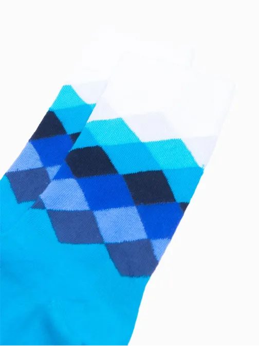 Stílusos színes mintás zokni szett  U242-V1 (3 ks)