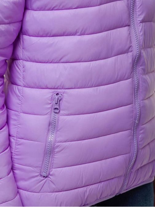 Divatos lila női kabát JS/M23036/37