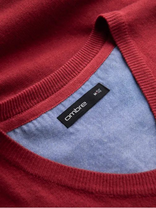 Klasszikus piros V-nyakú V20 SWBS-0107