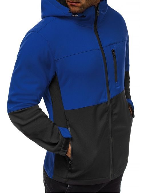 Két színű softshell dzseki kék JS/56006