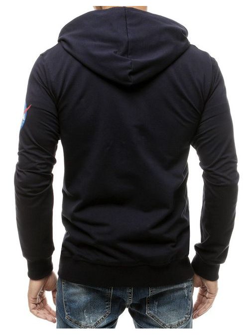 Stílusos sötét kék melegítő felső  NASA