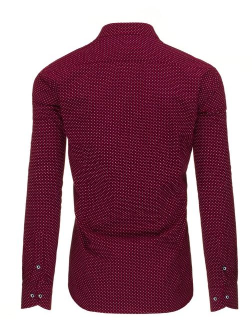 Bordó férfi ing