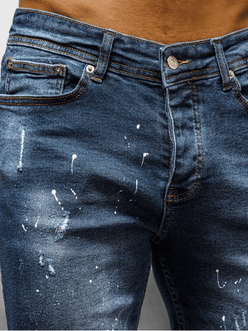 Sötét kék rövid farmer nadrág DP/725/3