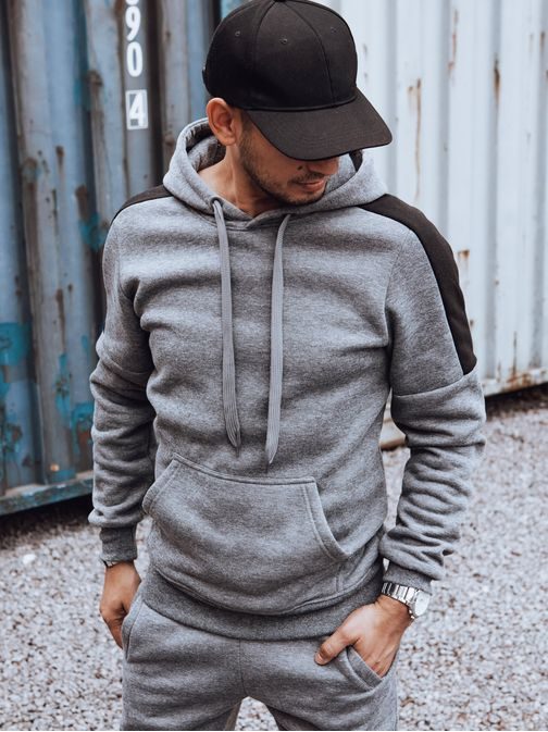 Kényelmes szürke melegítő szett