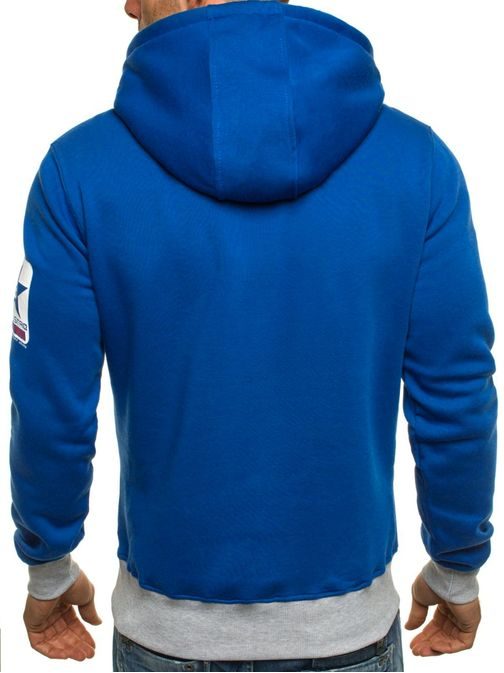 Kék kapucnis pulóver J.STYLE 29