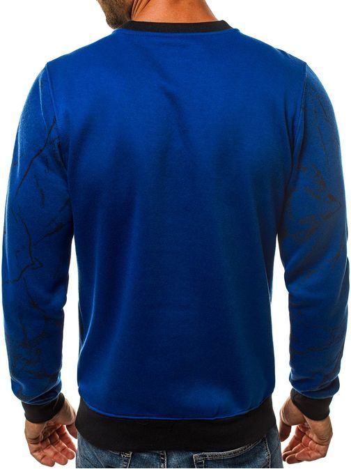 Egyedi kék pulóver  JS/DD260