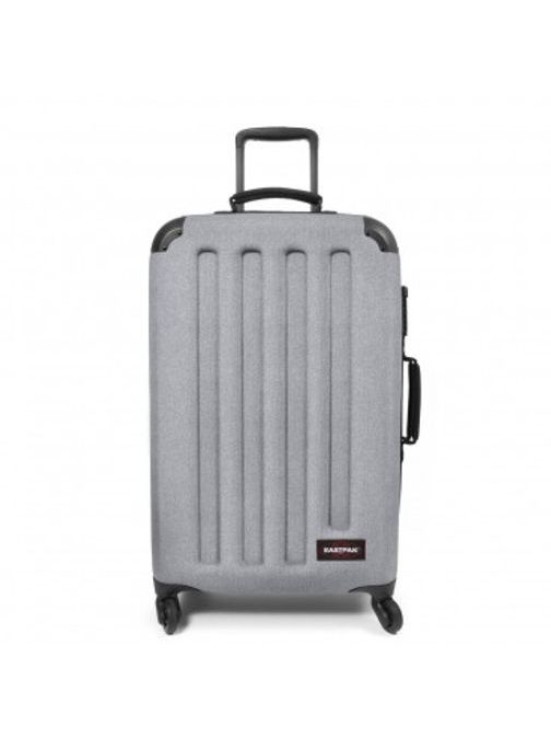 Modern szürke gurulós bőrönd EASTPAK TRANZSHELL L