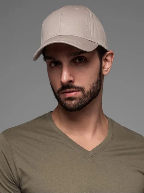 Férfi alap szürke sapka hímzéssel V3 ACCS-0102