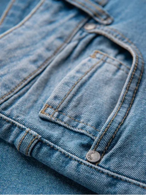 Vonzó világoskék férfi farmer V1 PADP-0255