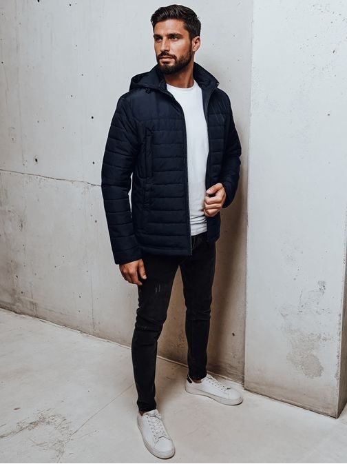 Átmeneti divatos gránátvörös kabát kapucnival