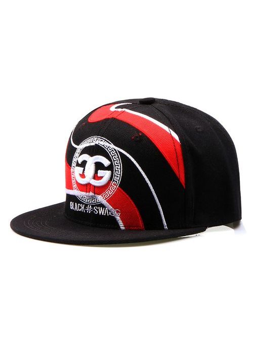 Fekete snapback siltes sapka