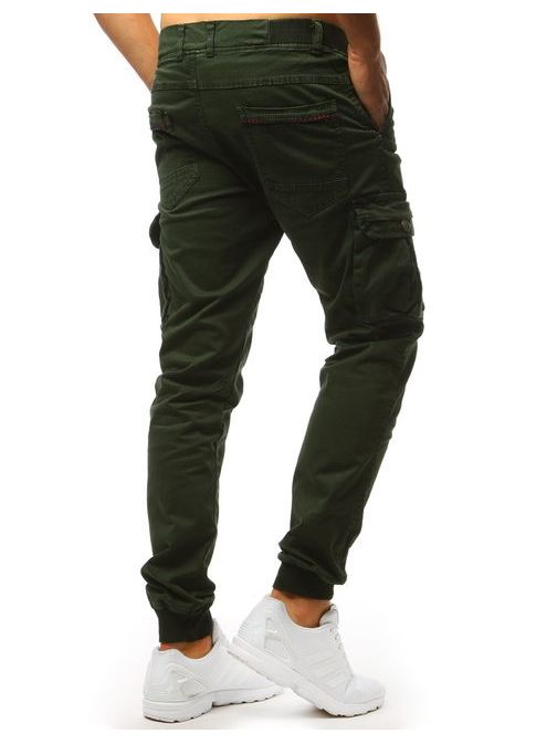 Zöld zsebes jogger nadrág