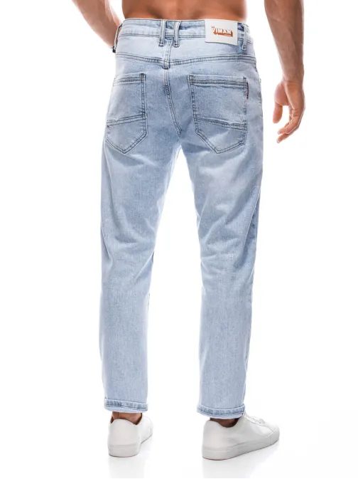 Egyszínű farmer nadrág halvány kék színben  P1404