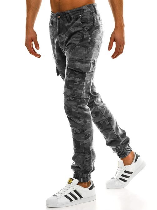 Szürke terepmintás jogger nadrág XZX-STAR 8737