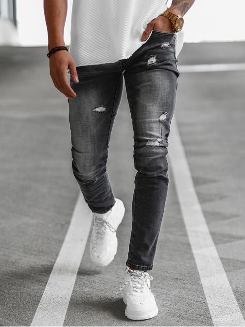 Fekete slim fit farmer nadrág  NB/MP0051NZ