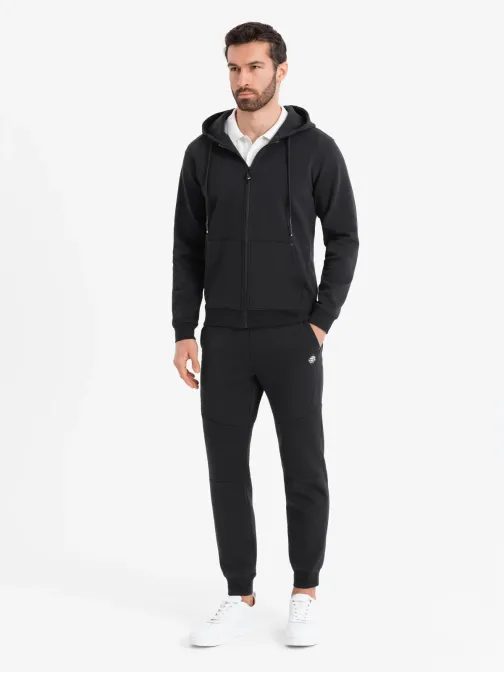 Időtlen fekete tréningnadrág V3 PASK-0226