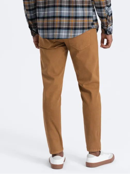 Elegáns camel színű farmer  P1058