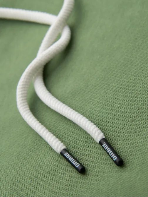 Divatos zöld kapucnis pulóver kapucnival SSBN-0270