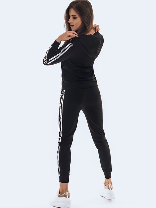 Divatos fekete női melegítő együttes Fiana