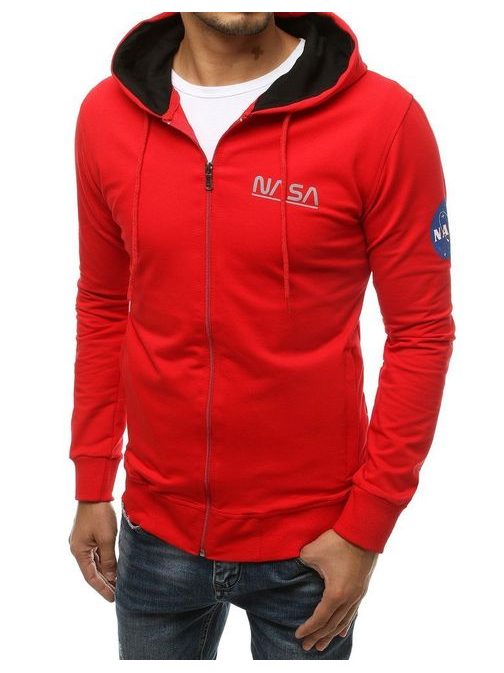 Stílusos piros melegítő felső  NASA