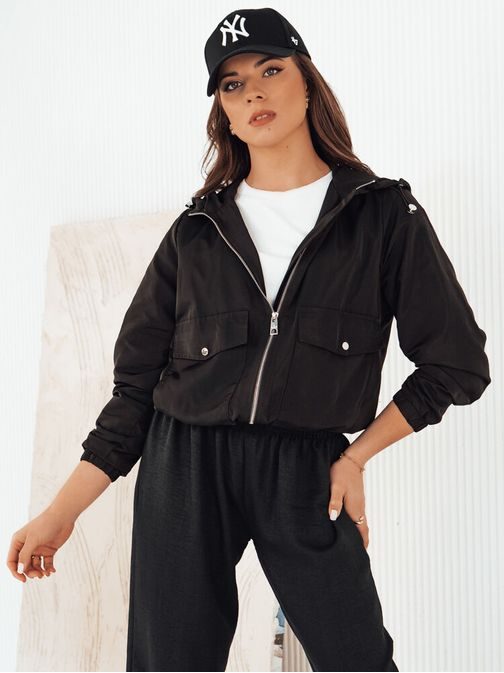 Modern női fekete dzseki  Belij