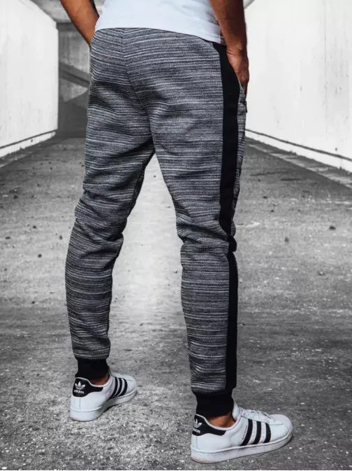 Sötét szürke melegítő nadrág